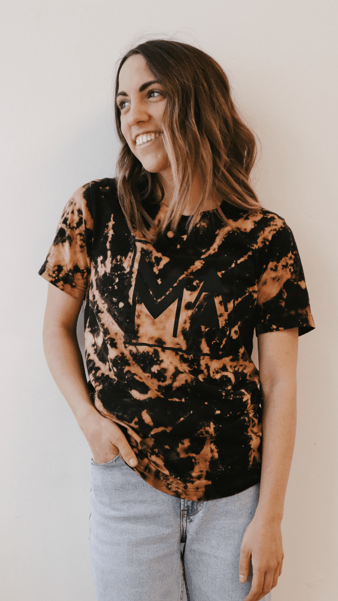 MAMA Vintage-dye T - L&B MAMA