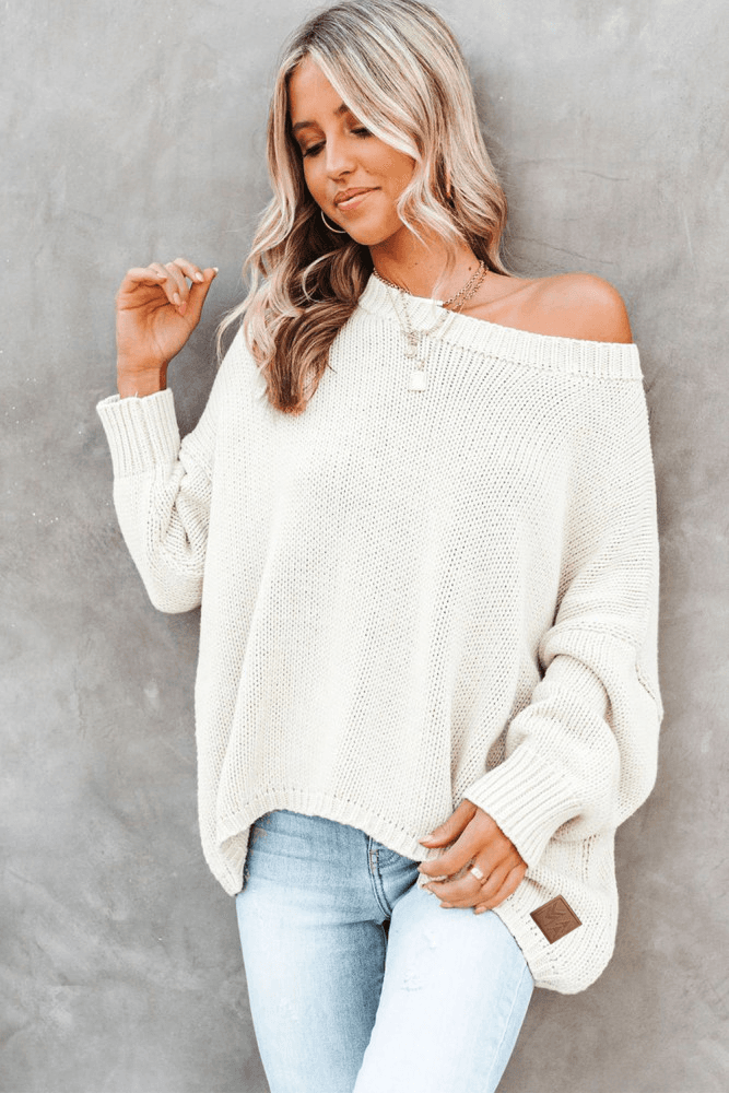 Cold Shoulder MAMA Knit - L&B MAMA